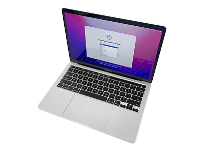 Apple Macbook Pro M1 A2338 13" (2020) 3.20GHz 8GB RAM 250GB SSD Sonoma OS Silver