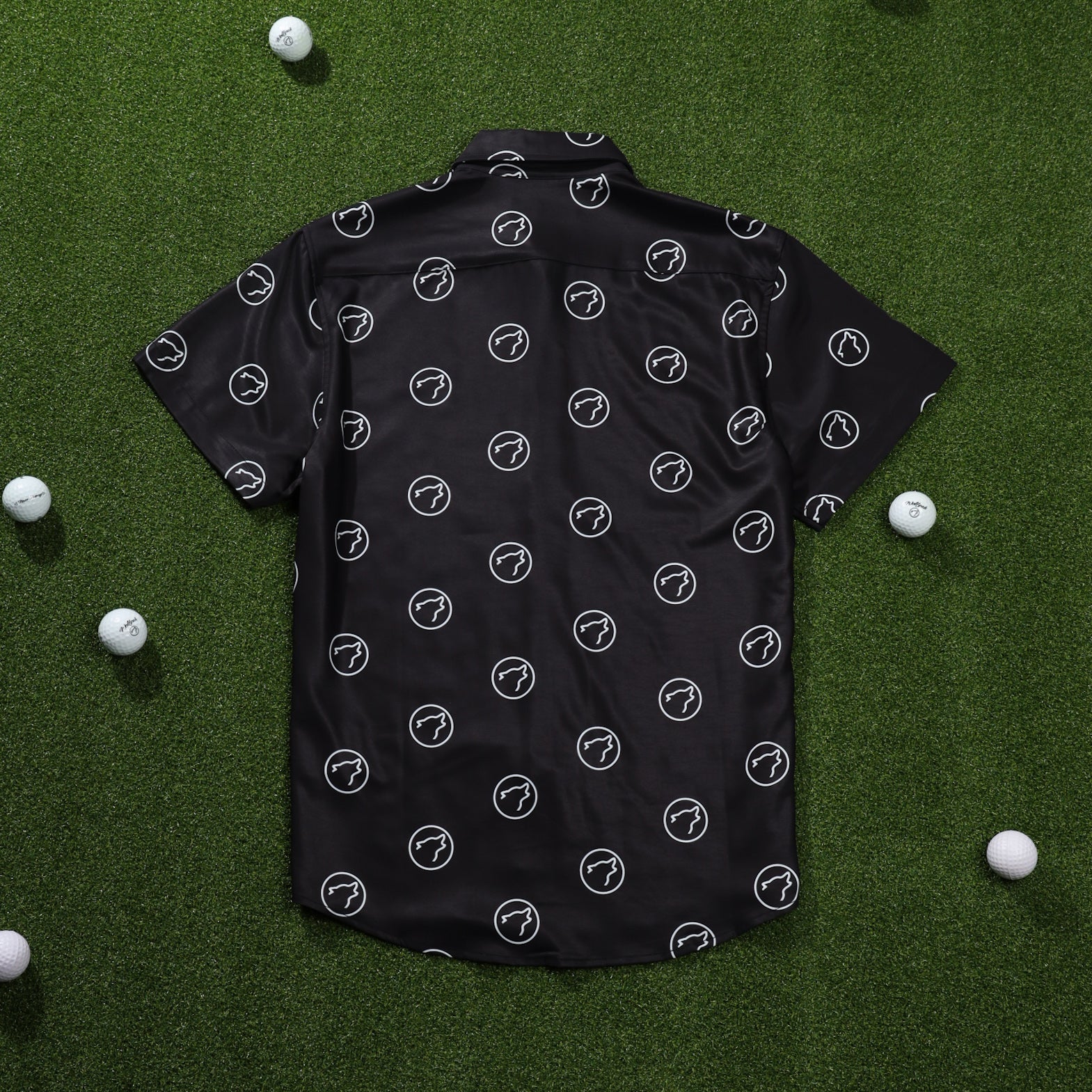 Alpha Black Country Club Button Up (SALE)