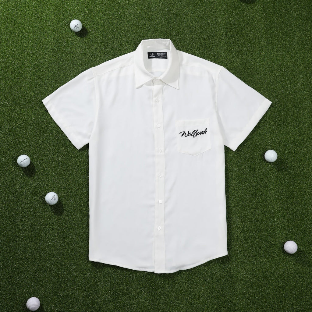 Arctic White Country Club Button Up (SALE)