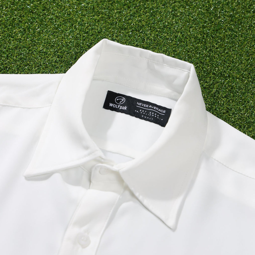 Arctic White Country Club Button Up (SALE)