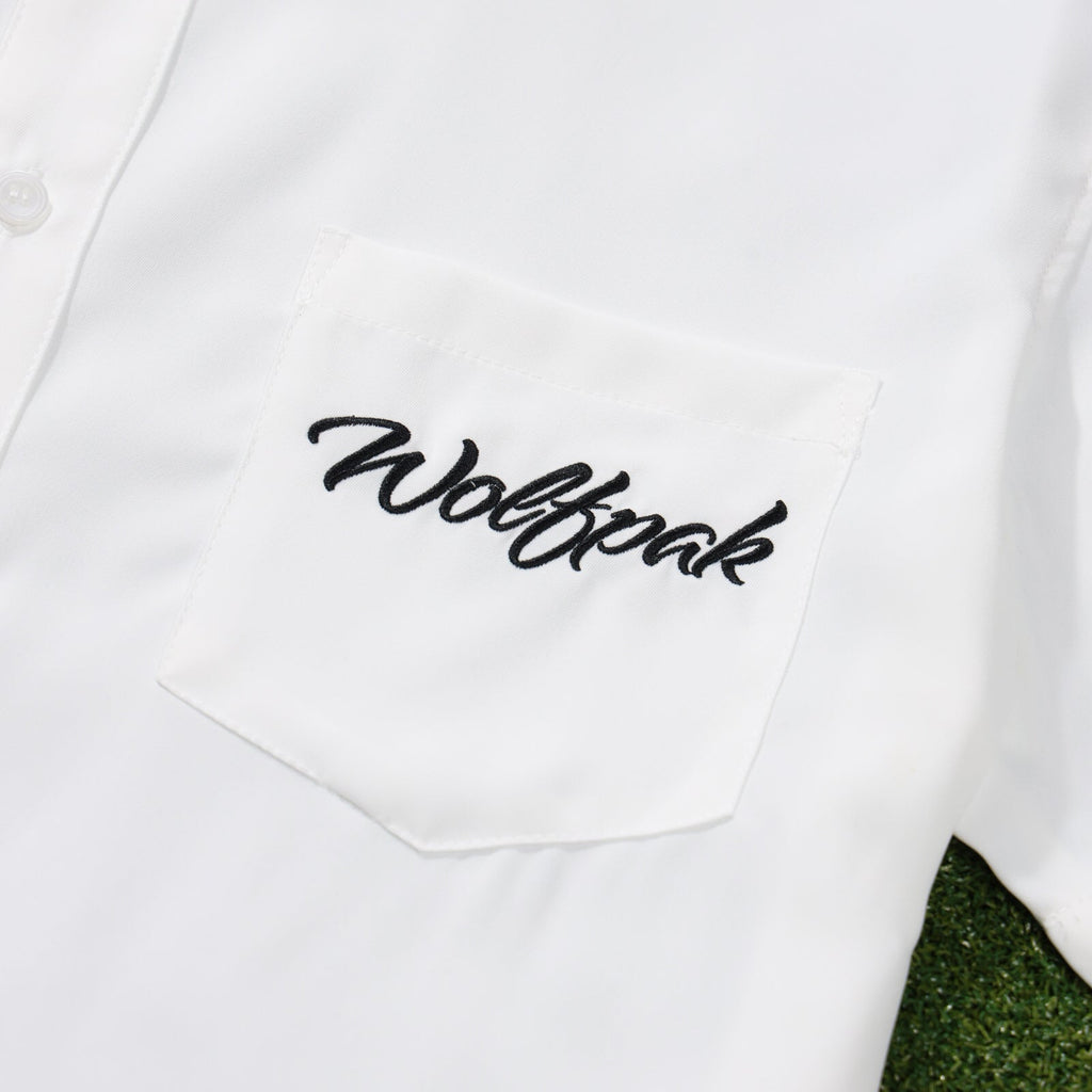 Arctic White Country Club Button Up (SALE)