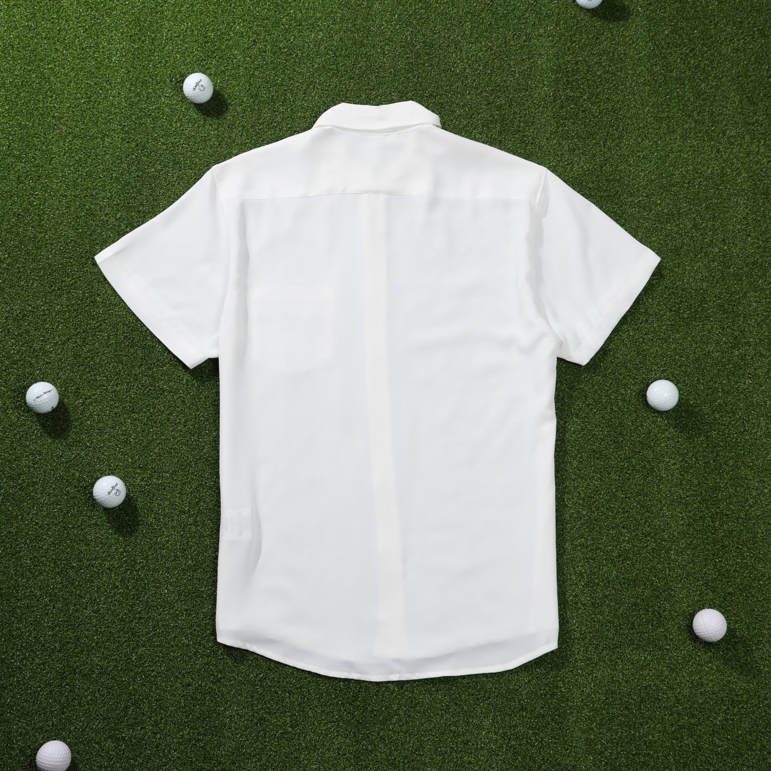 Arctic White Country Club Button Up (SALE)