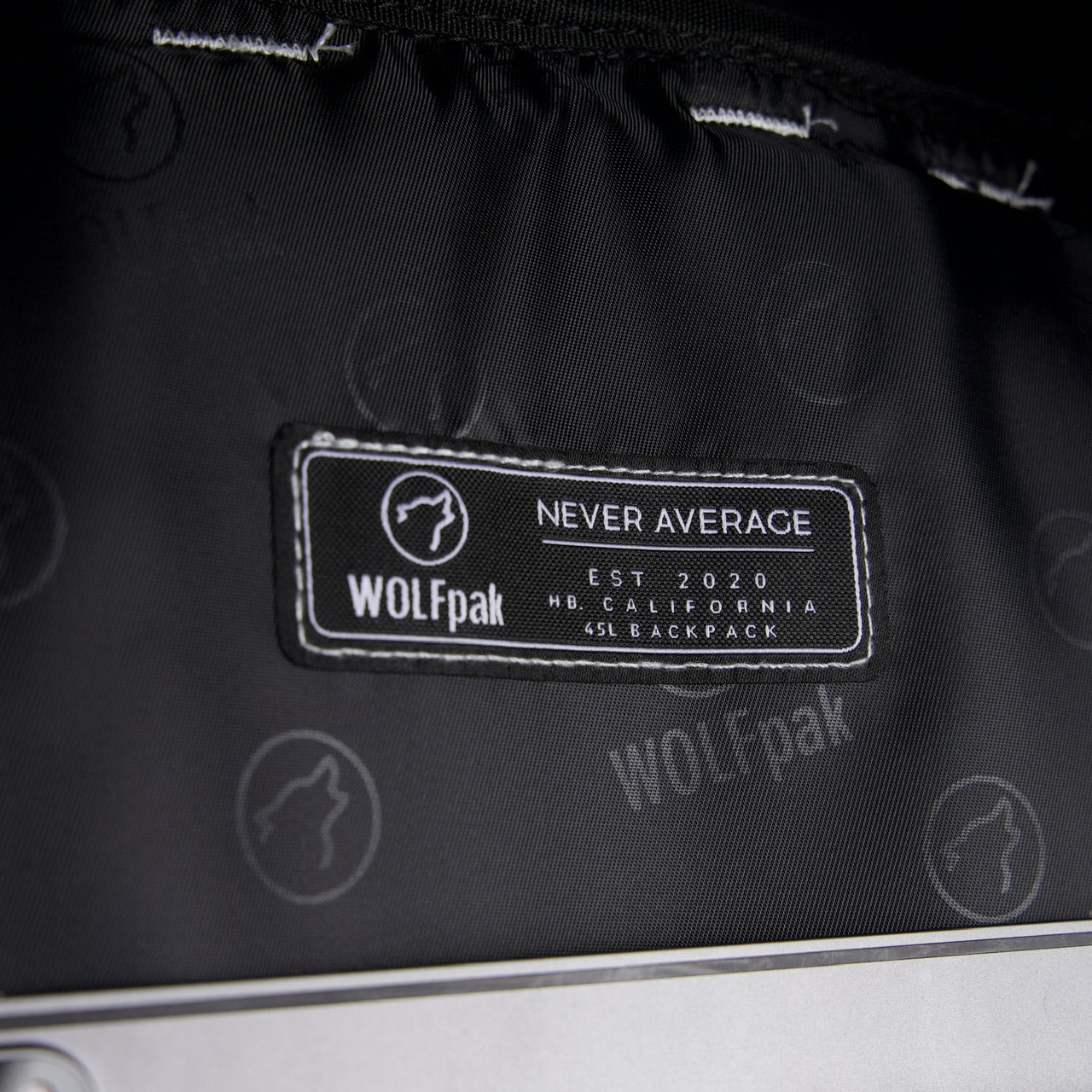 45L Backpack Black Phantom