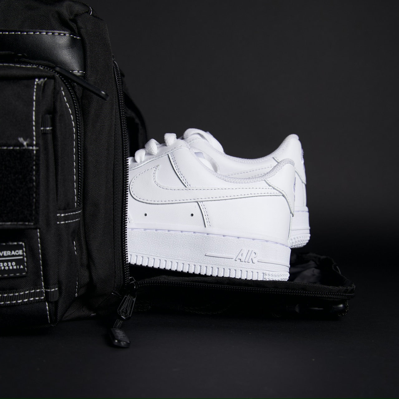 30L Perfect Duffle Bag Black Phantom