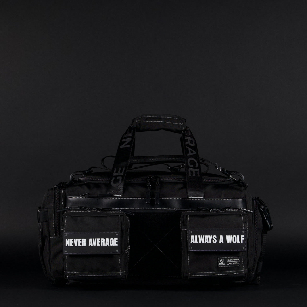 30L Perfect Duffle Bag Black Phantom