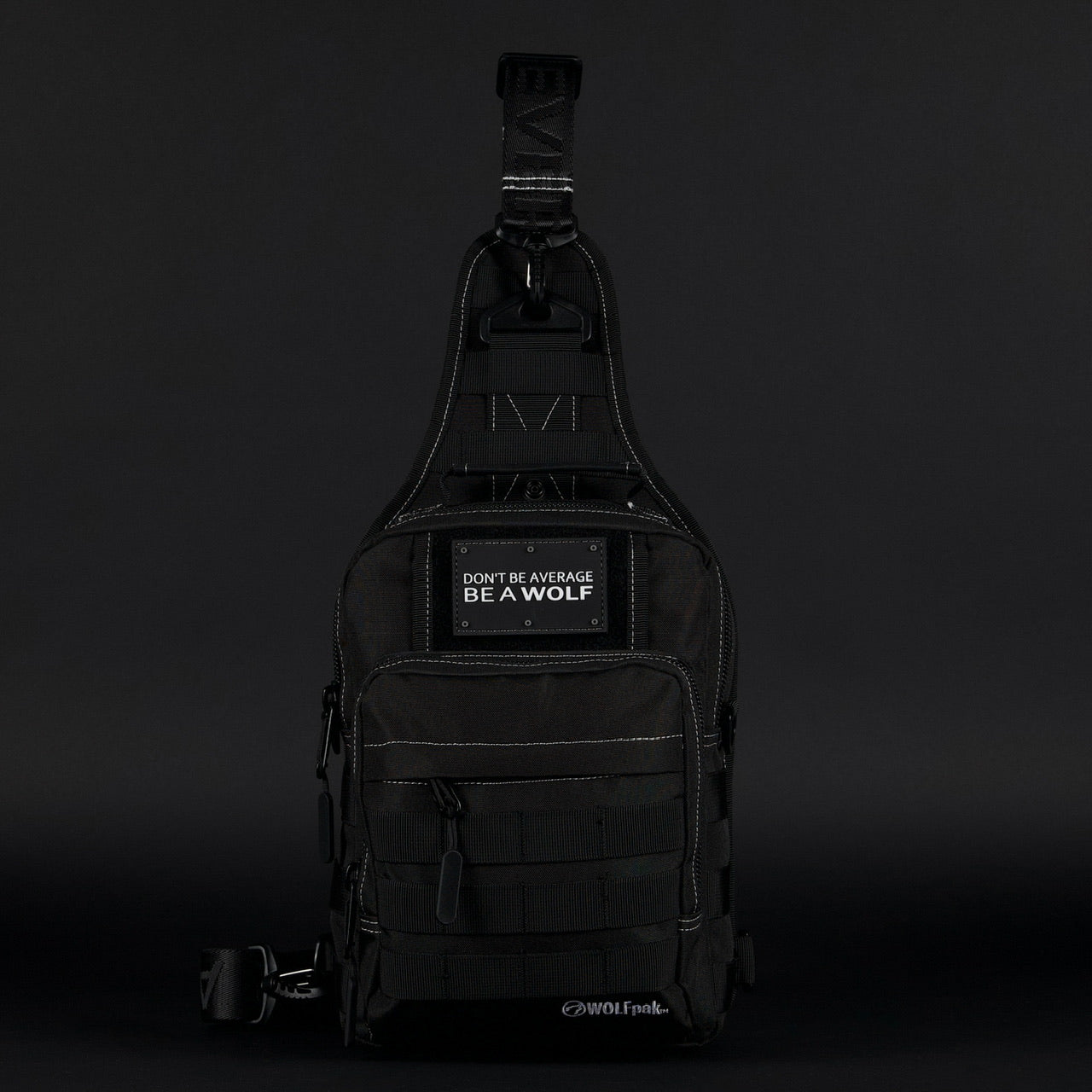 9L Tactical Sling Bag Black Phantom