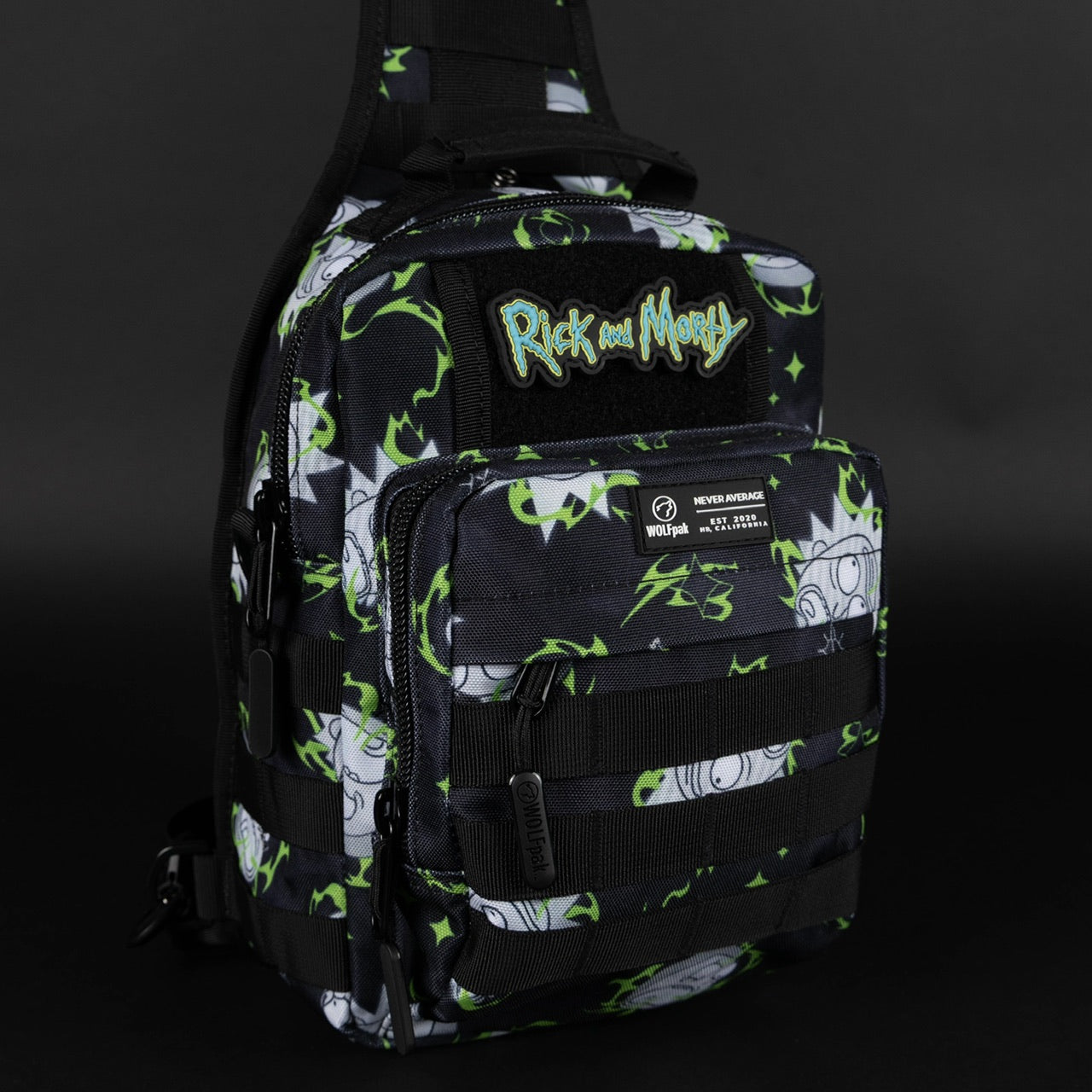 9L Tactical Sling Bag Rick and Morty