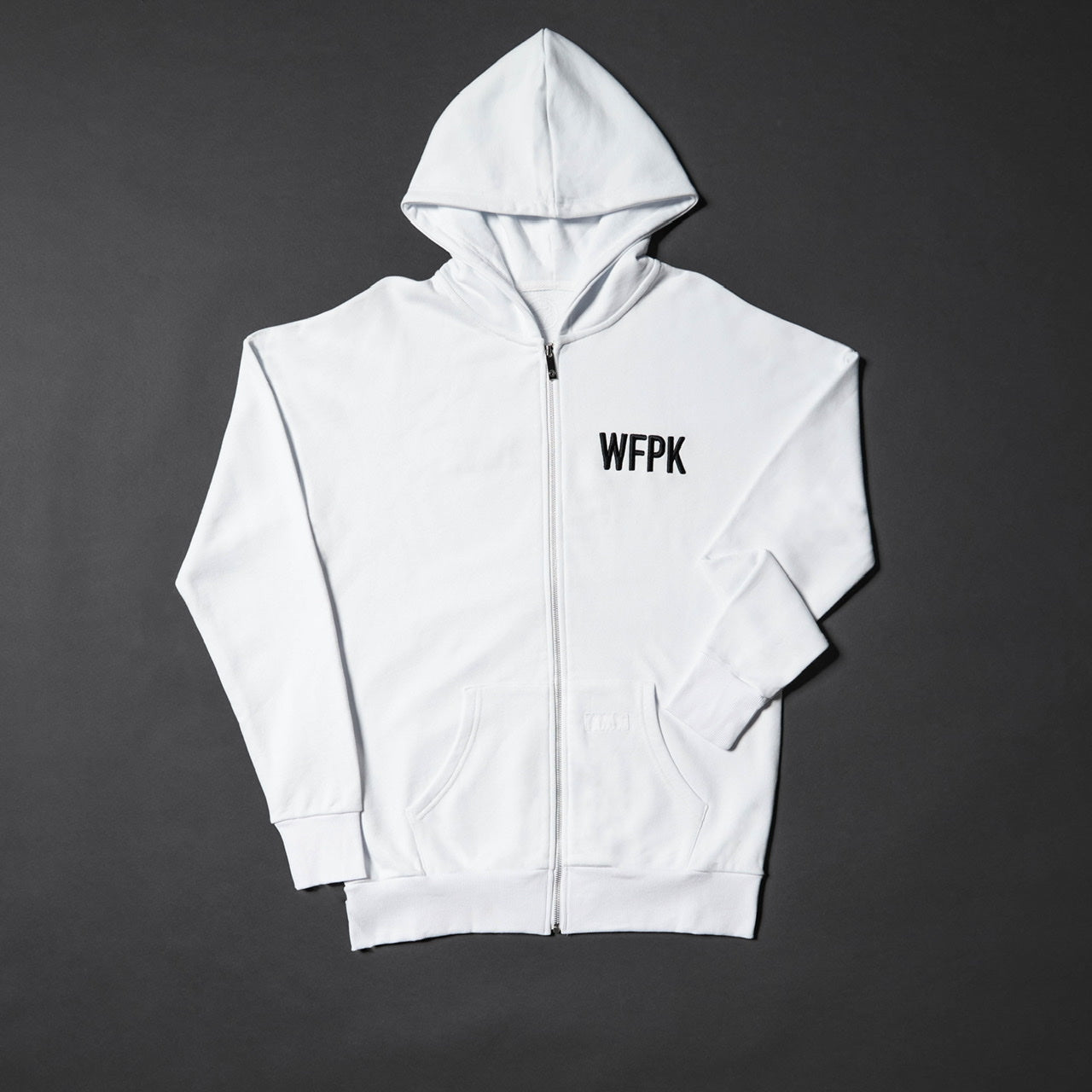 Arctic White Zip Up Hoodie (SALE)