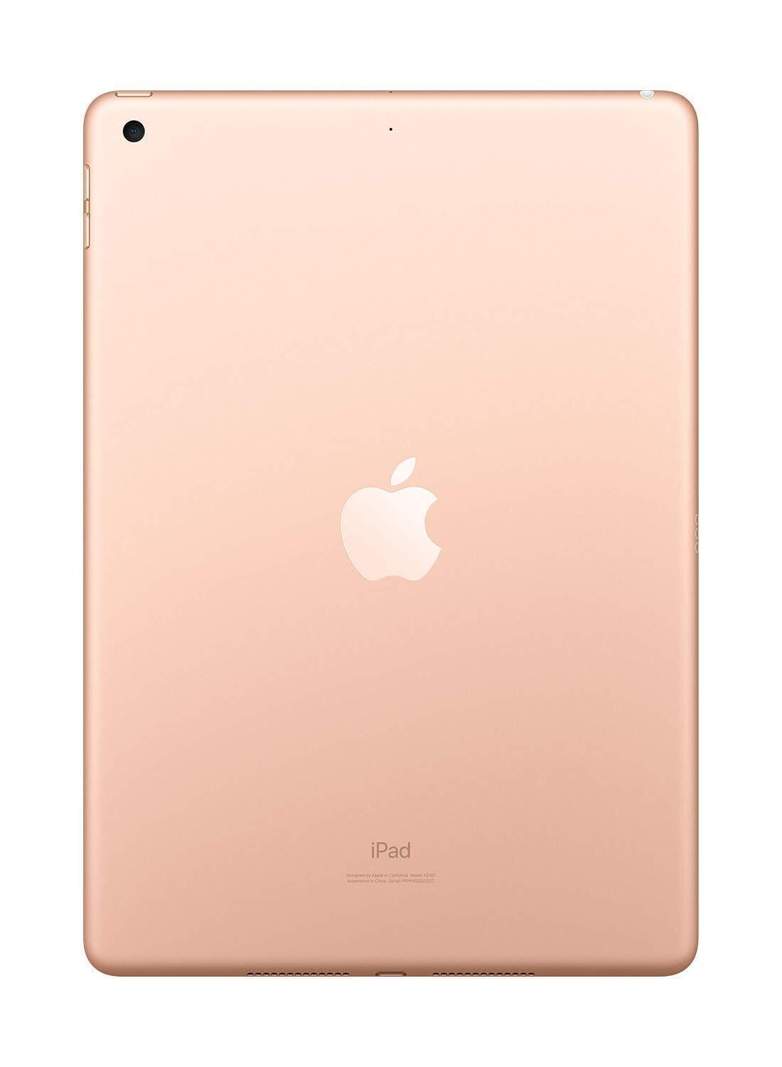 Apple iPad 5th Generation (2017) – Wi-Fi + Cellular – 128GB – Gold – MPGC2LL/A