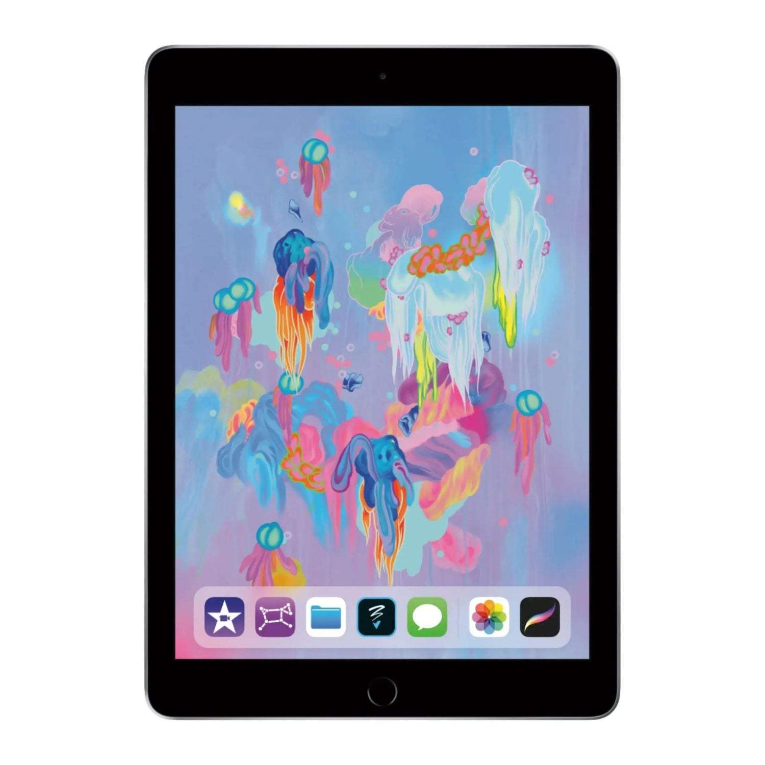Apple iPad 9.7″ (6th Gen, 2018) Wi‑Fi – 32 GB – Space Gray – MR7F2LL/A