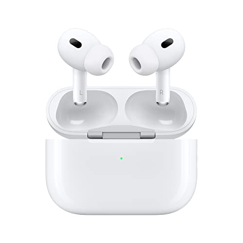 Apple - AirPods Pro (2nd generation) with MagSafe Case (USB‑C) - White - MTJV3AM/A