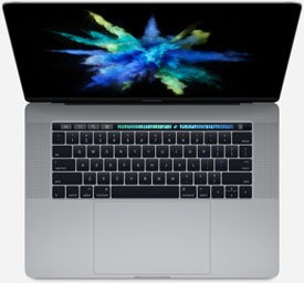 2017 Apple Macbook Pro 14,3 A1707 i7-7700HQ 2.8GHz 16GB RAM NO SSD TOUCHBAR
