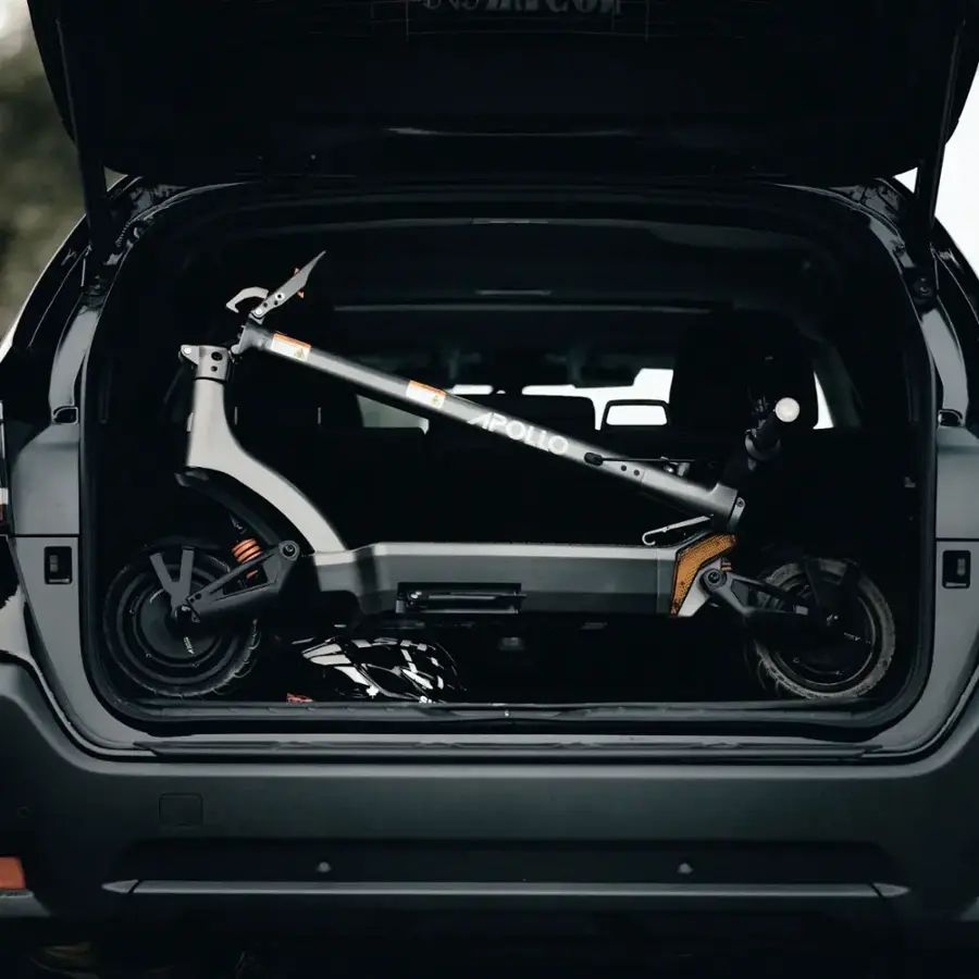 Apollo - City Pro 2024 Premium Electric Scooter w/43 mi Max Range & 34 mph Max Speed - Space Gray