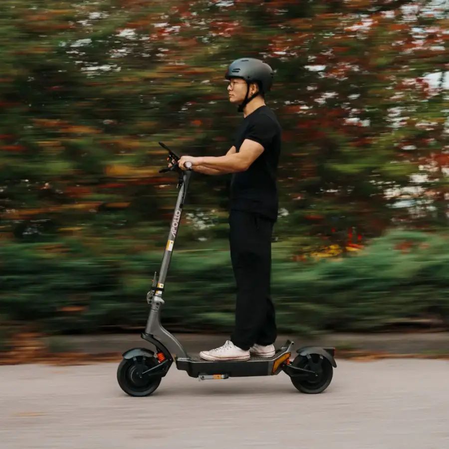 Apollo - City Pro 2024 Premium Electric Scooter w/43 mi Max Range & 34 mph Max Speed - Space Gray
