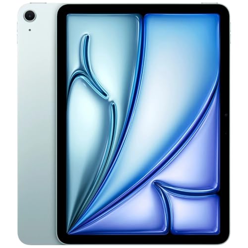 Apple - iPad Air 13" (2024) - M2 - (Wi-Fi + Cellular) 512GB - Blue - MV713LL/A