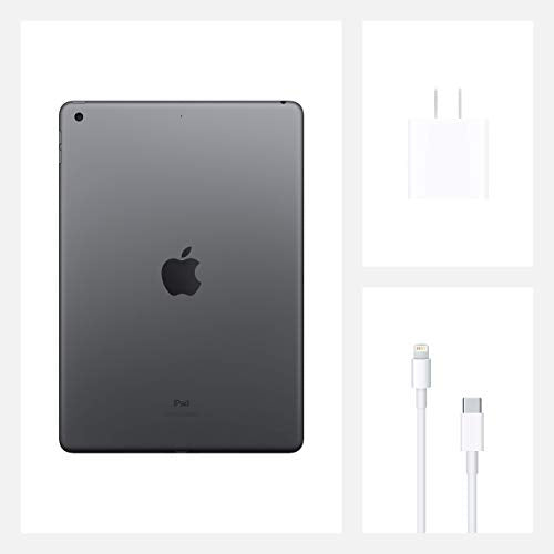 Apple iPad (8th Gen, 2020) – 10.2" Retina – Wi-Fi – 32GB – Space Gray – MYL92LL/A