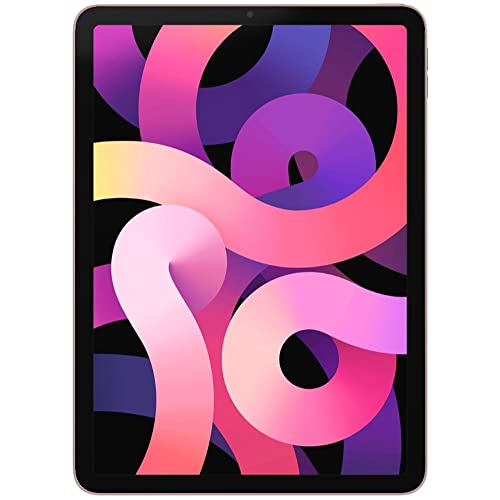 Apple 10.9-Inch iPad Air (4th Generation, 2020) – Wi-Fi + Cellular – 256GB – Rose Gold (Unlocked) – MYJ52LL/A