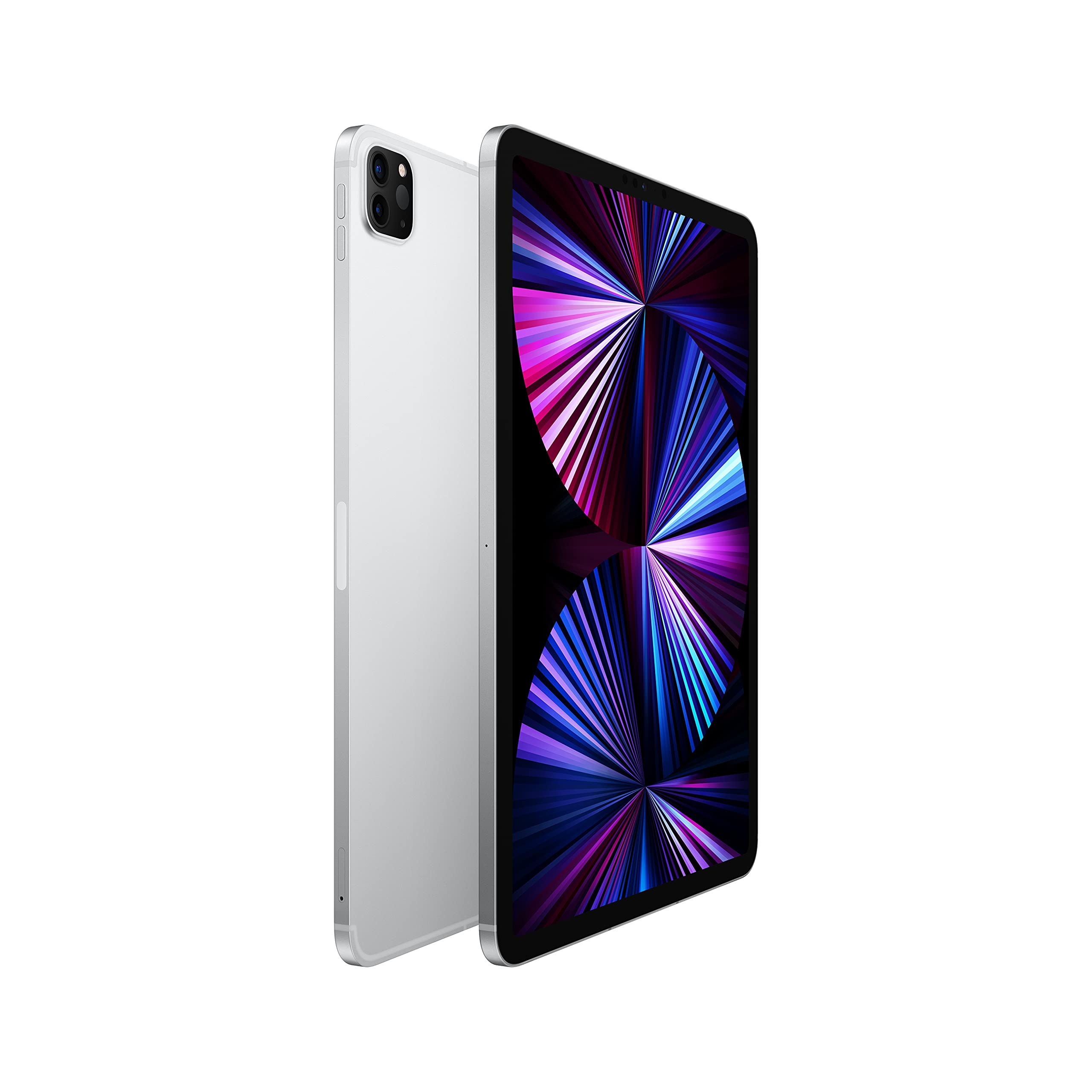 Apple 11" iPad Pro (3rd Gen, 2021) – Wi-Fi + Cellular – 1TB – Silver (Unlocked) – MHN13LL/A