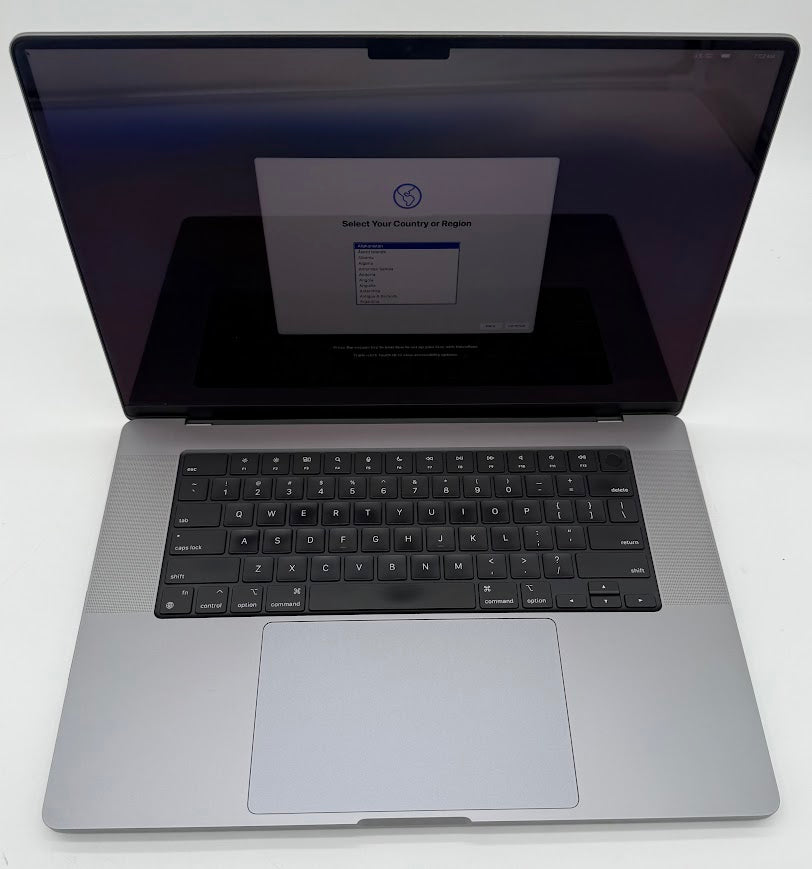 Apple MacBook Pro 16" A2485 M1 Max 3.2GHz 24-Core GPU 32GB RAM 1TB SSD macOS