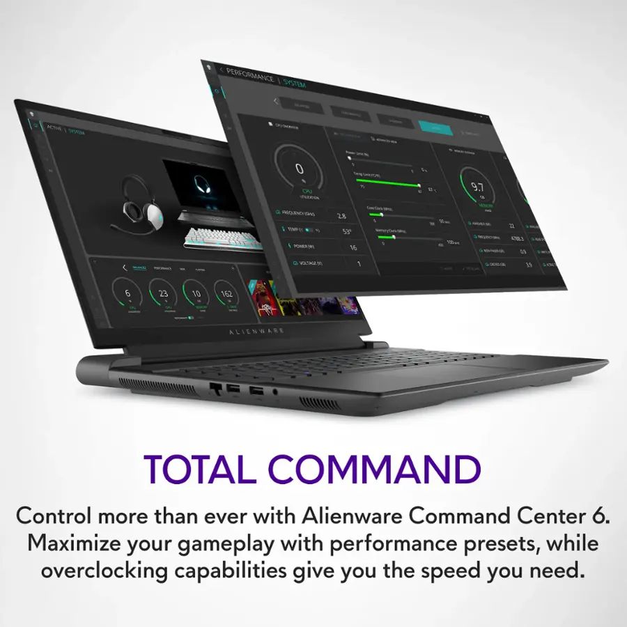 Alienware M18 R2 Gaming Laptop - 18" 165Hz WQXGA - i9-14900HX - 32GB RAM - RTX 4070 - 1TB SSD - AWM18R-9494BLK-PUS