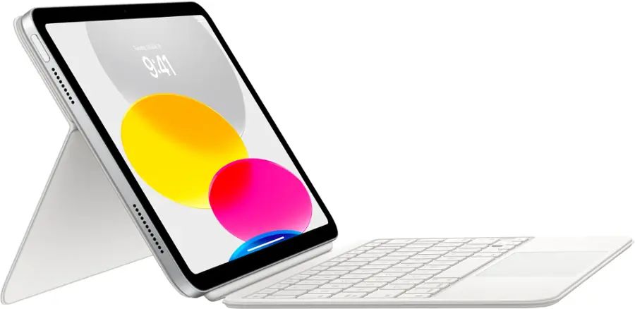 Apple Magic Keyboard Folio for iPad (10th Generation) – White – MQDP3LL/A