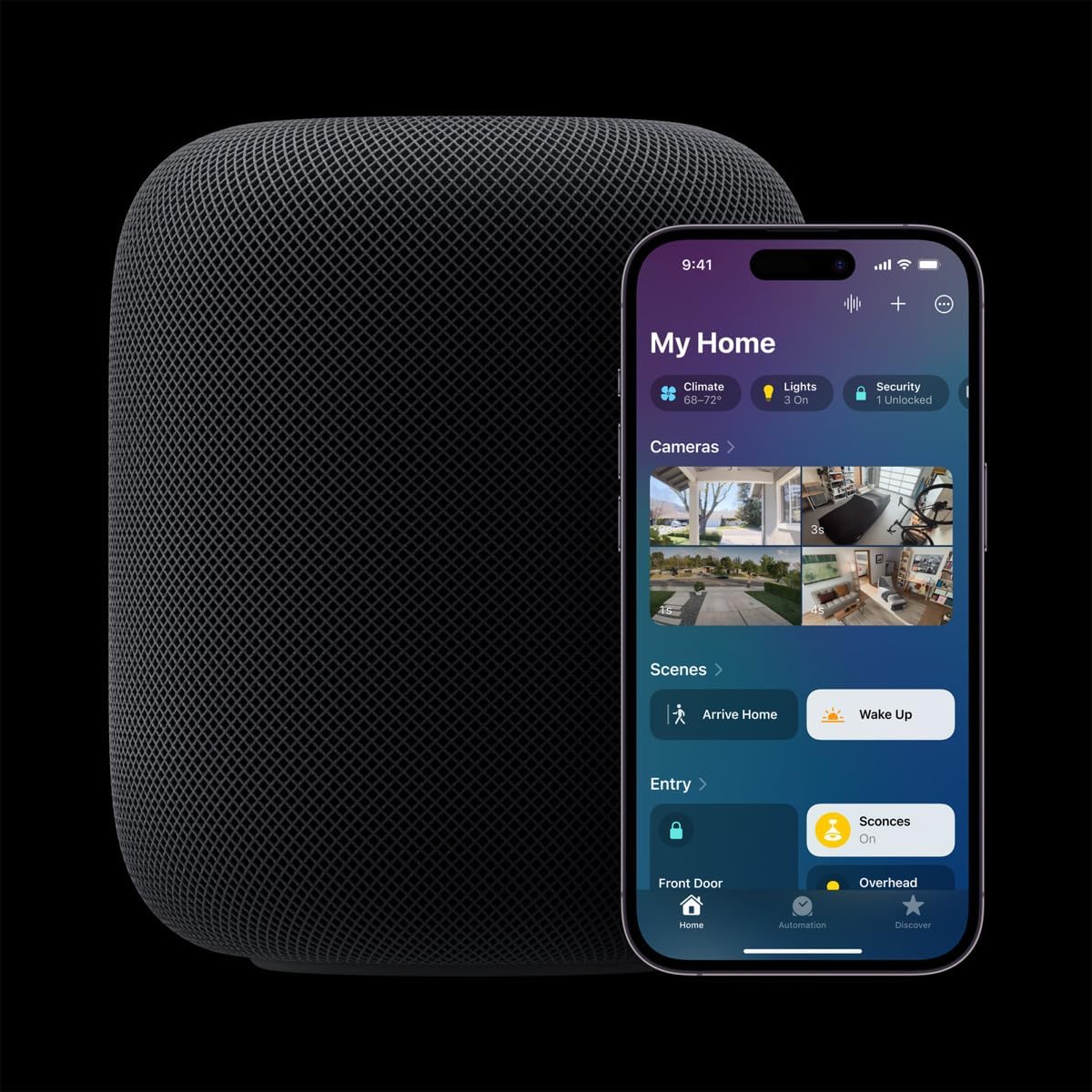 Apple HomePod Voice-Enabled Assistant Bluetooth Speaker MQHW2LL/A - Space Gray