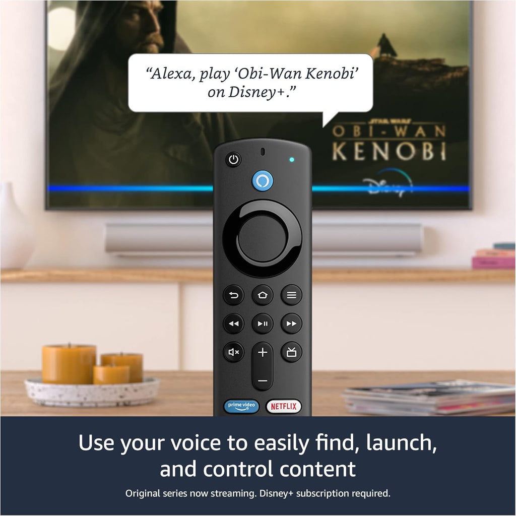 Amazon - Fire TV Stick 4K with Alexa Voice Remote - Streaming Media Player - B08XVYZ1Y5