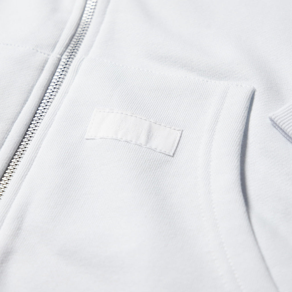 Arctic White Zip Up Hoodie (SALE)