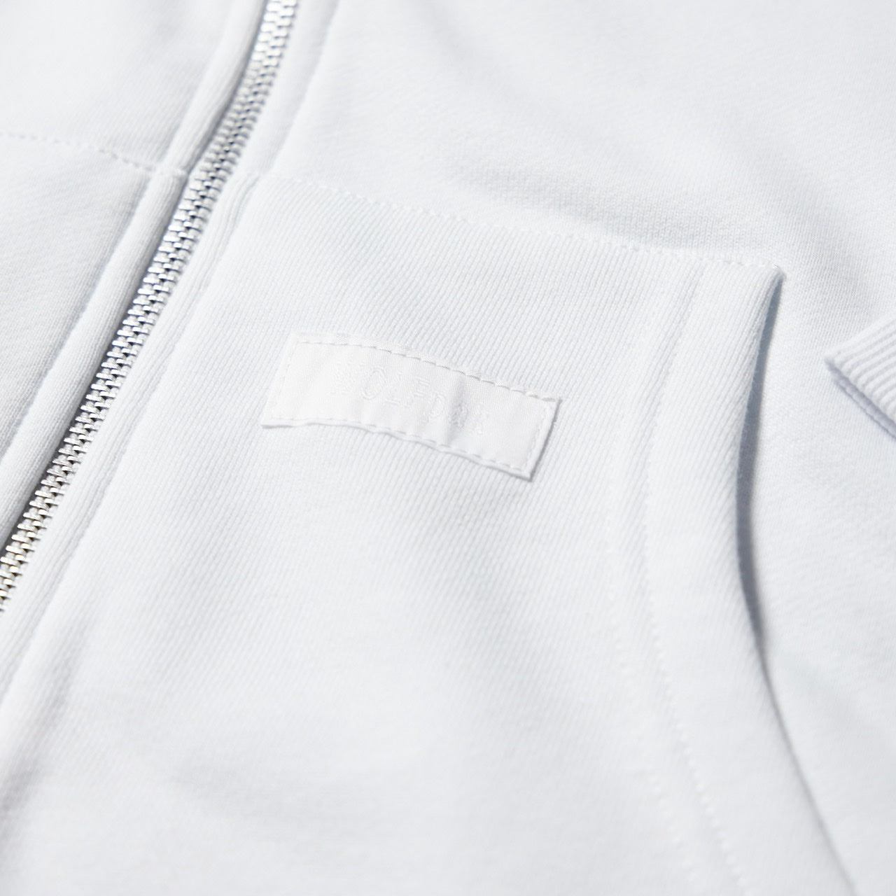 Arctic White Zip Up Hoodie (SALE)