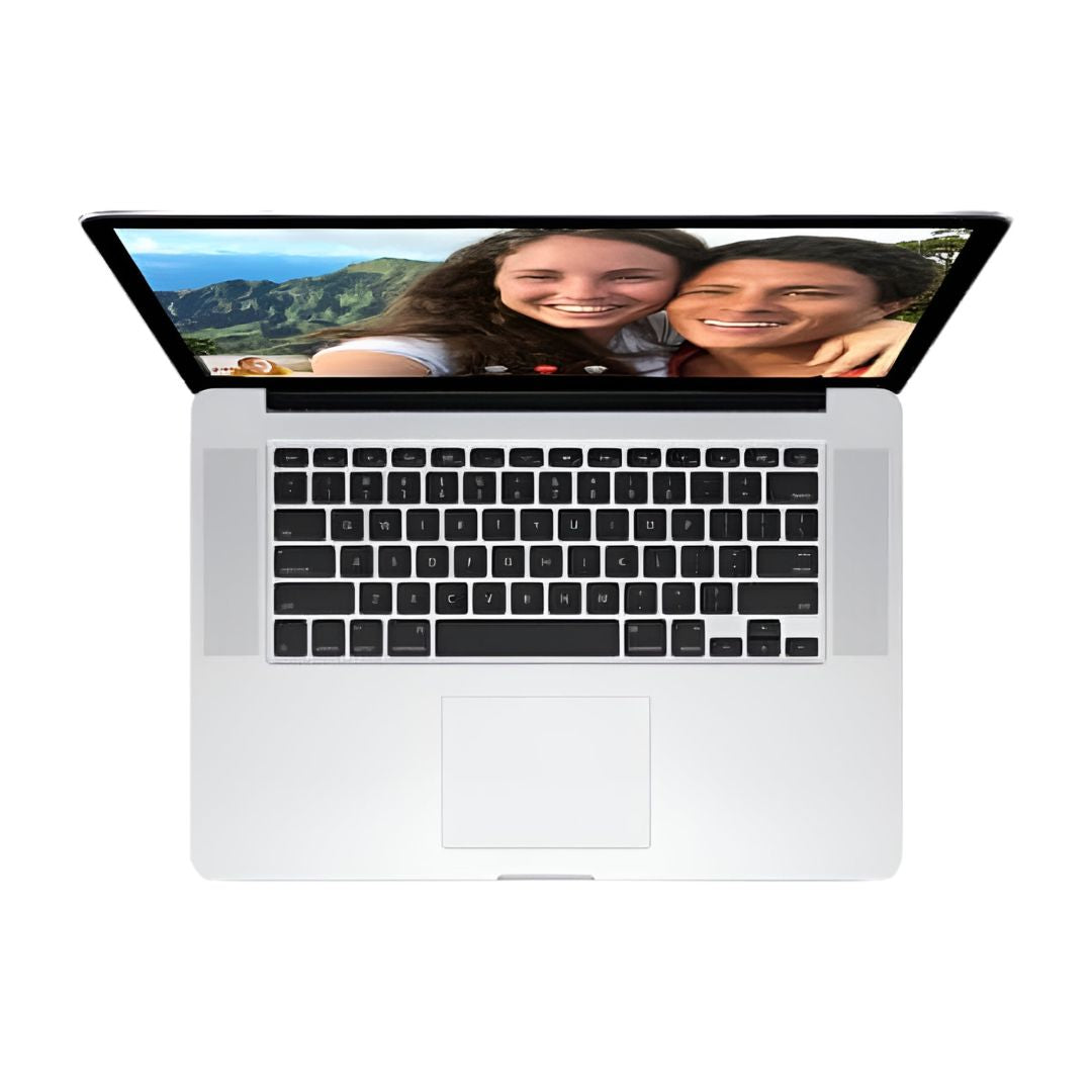 Apple MacBook Pro (Mid 2014) – 15.4" Retina – Intel Core i7-4870HQ – 16GB RAM – 512GB SSD – Silver – MGXC2LL/A