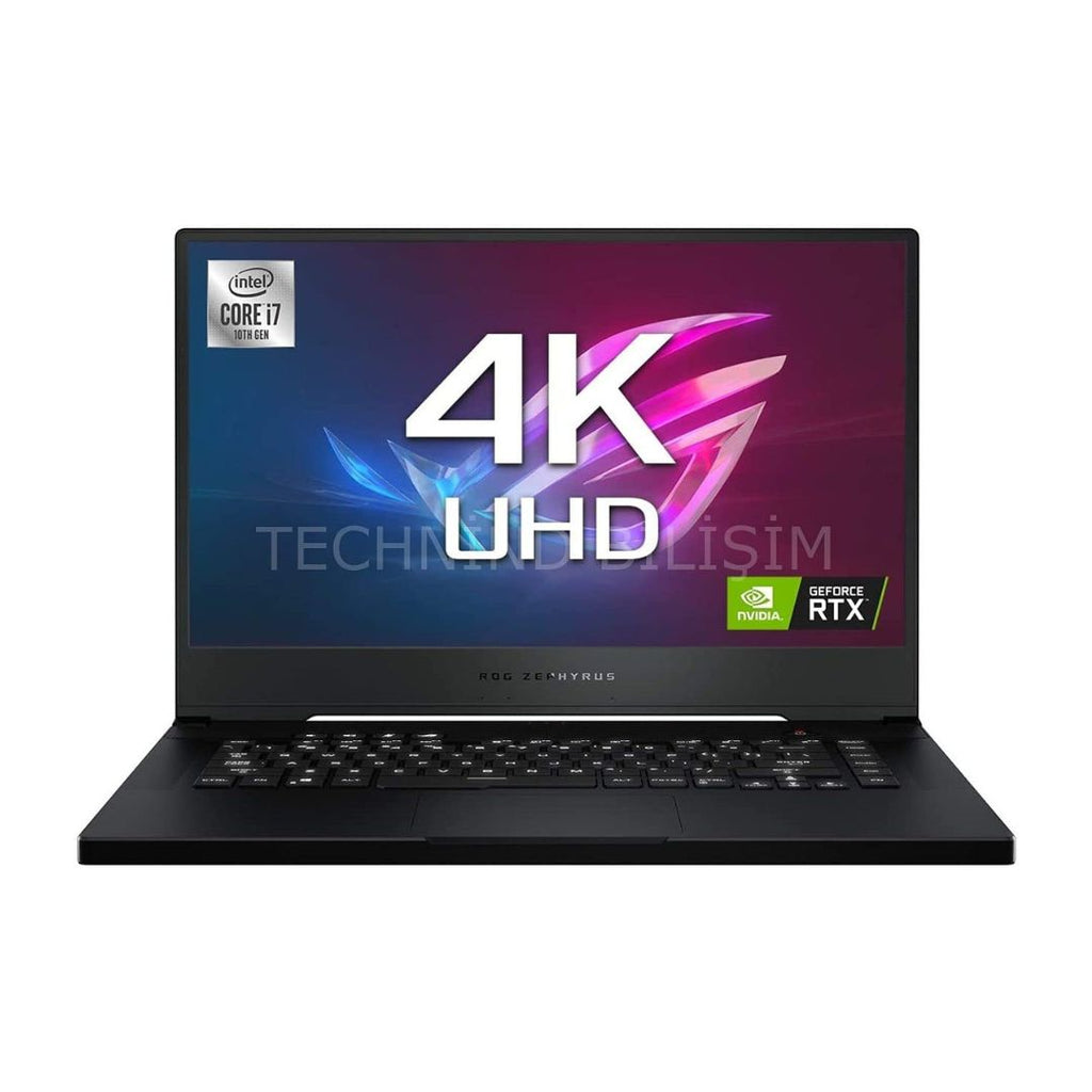 ASUS ROG Zephyrus M15 15.6" UHD - i7-10750H - 16GB RAM - 1TB SSD - NVIDIA GeForce RTX 2060 - Prism Black - GU502LV-BI7N8