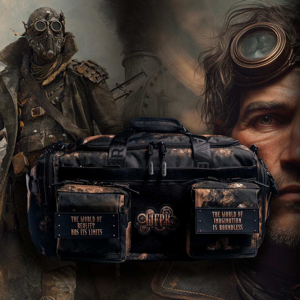 30L Perfect Duffle Bag Steampunk