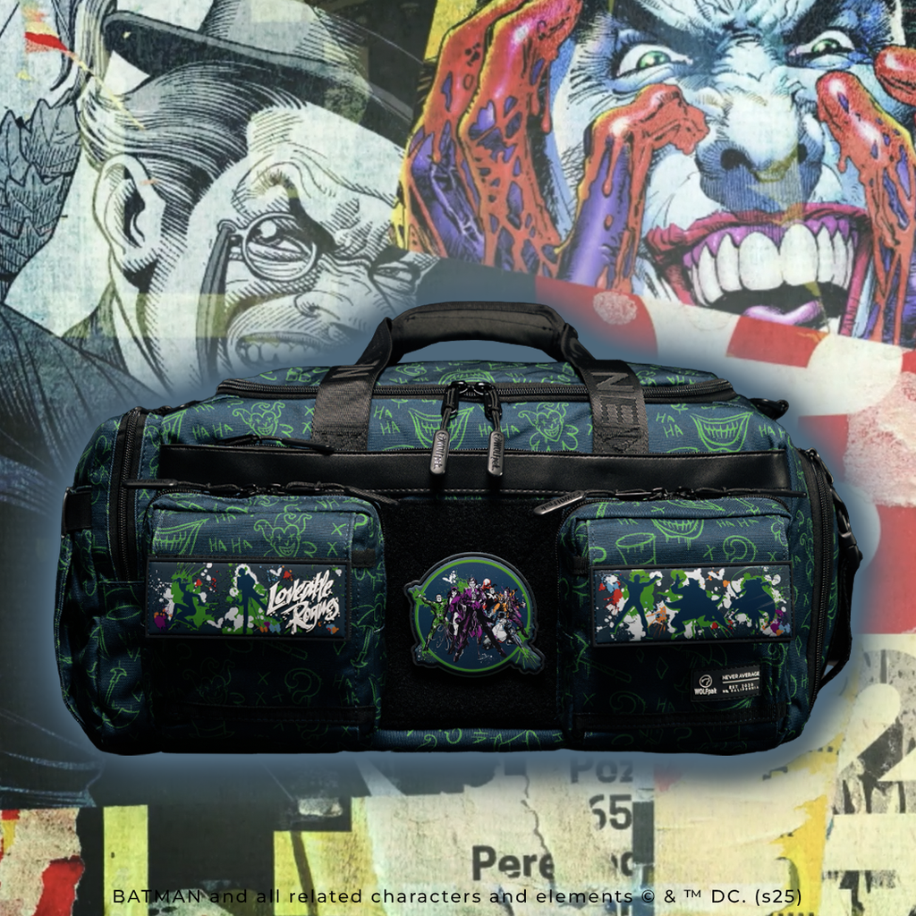 30L Perfect Duffle Bag DC Villains