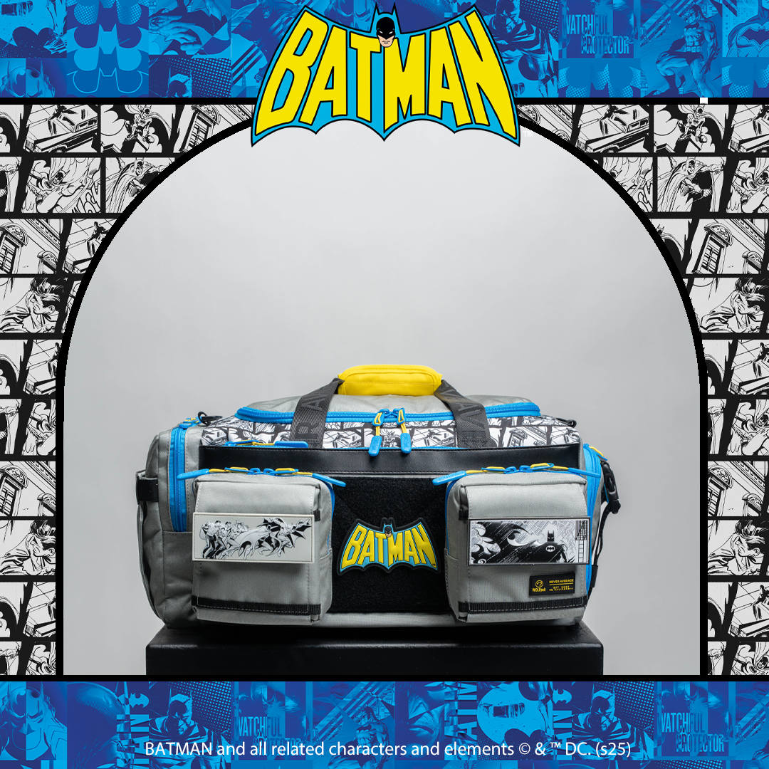 30L Perfect Duffle Bag Retro Batman (SALE)