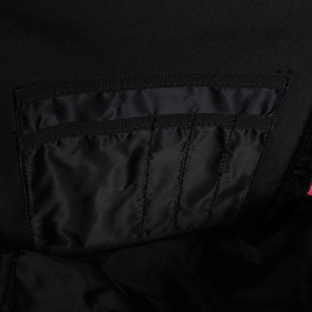 45L Backpack Black Neon Pink