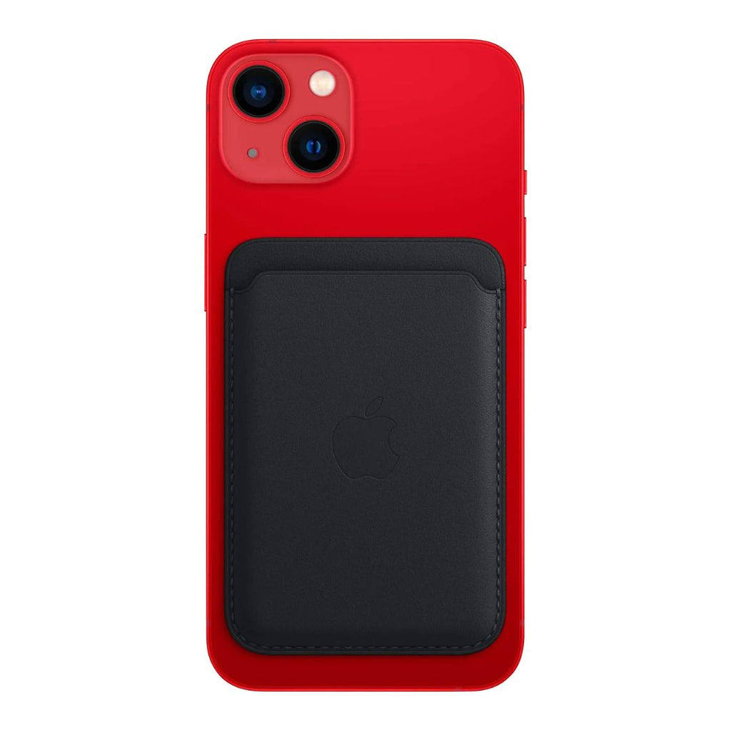 Apple Leather Wallet/MagSafe iPhone - Midnight - MM0Y3ZM/A