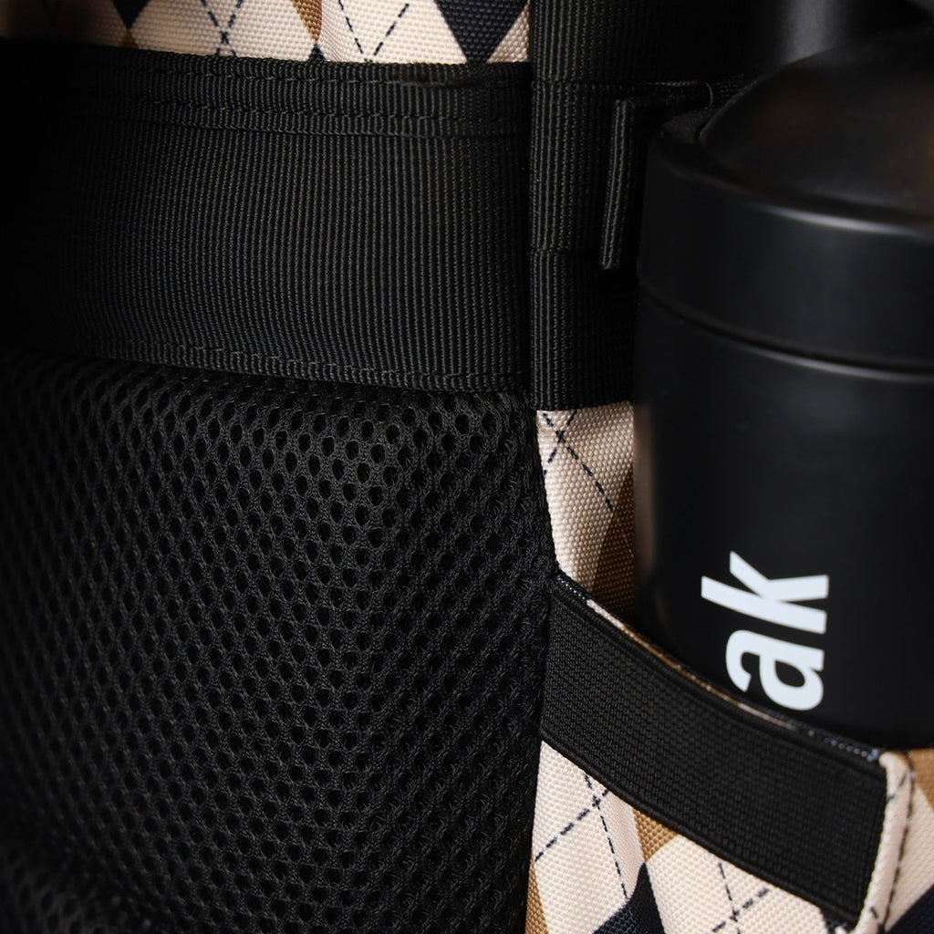 35L Backpack Argyle Print