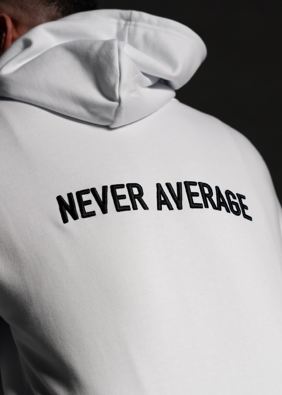 Arctic White Zip Up Hoodie (SALE)