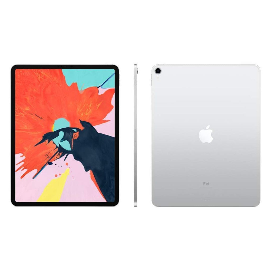 Apple iPad Pro 12.9" 3rd Gen (2018) Wi-Fi + Cellular - 512GB – Silver – MTJN2LL/A