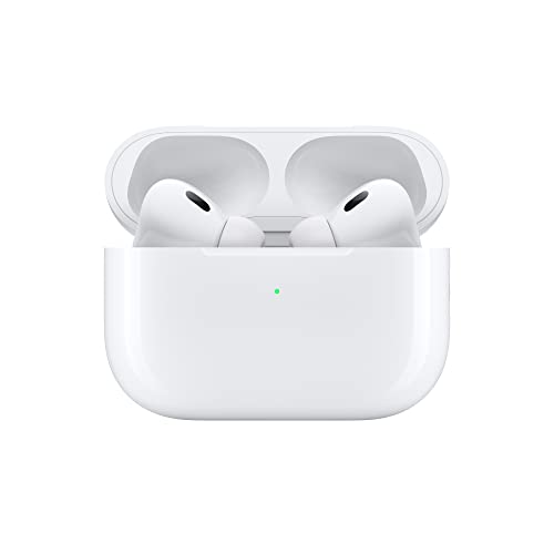 Apple - AirPods Pro (2nd generation) with MagSafe Case (USB‑C) - White - MTJV3AM/A