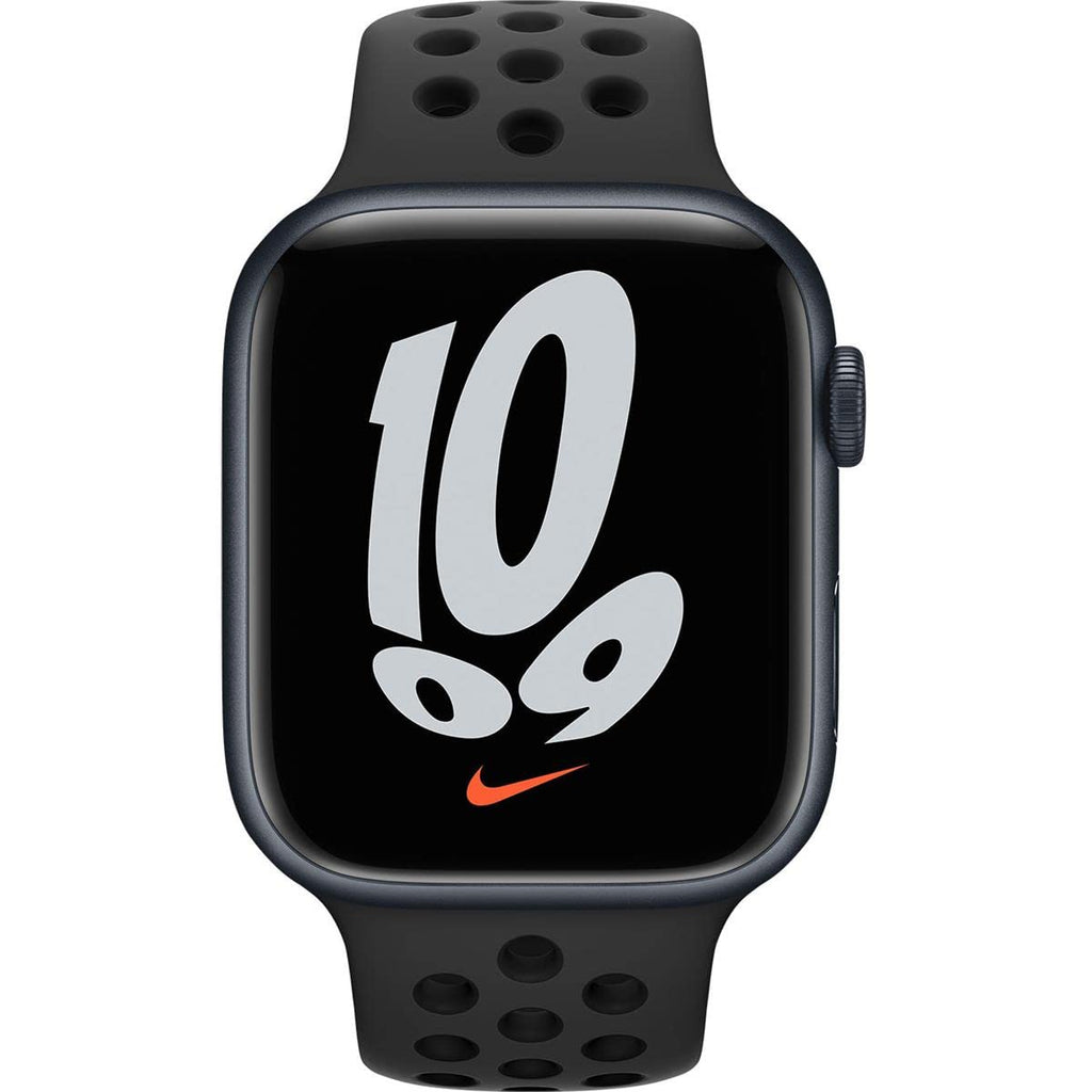 Apple Watch Nike Series 7 GPS + Cell 45MM Midnight Sport Band - MKJL3LL/A
