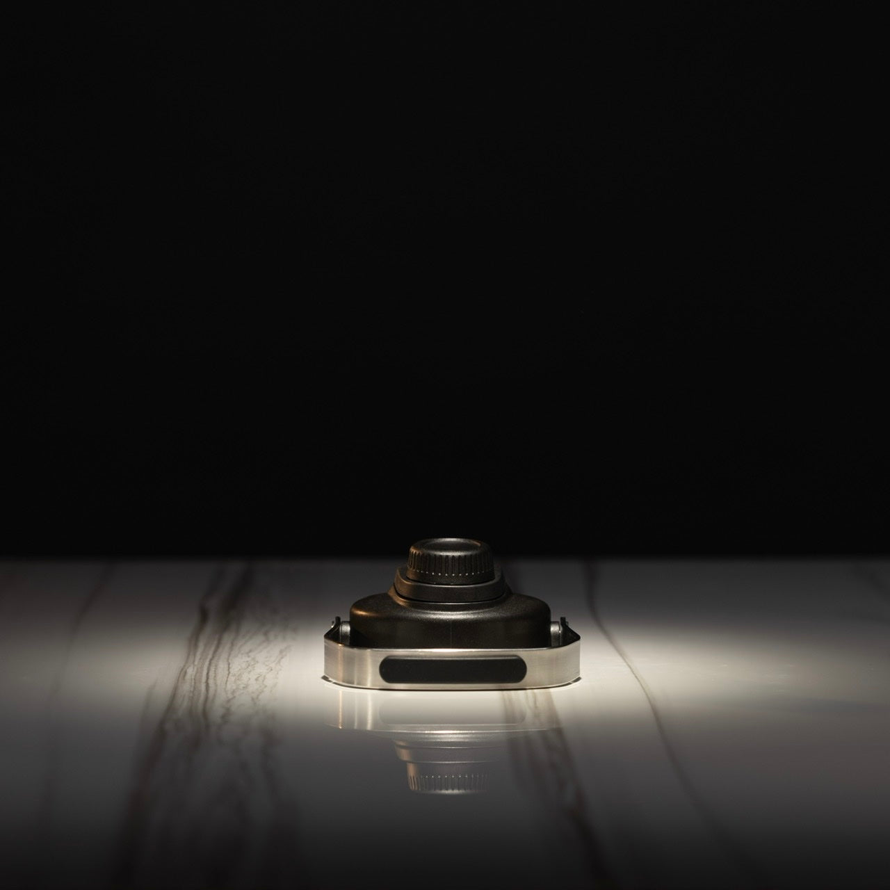 64oz Flask Black Red Letters