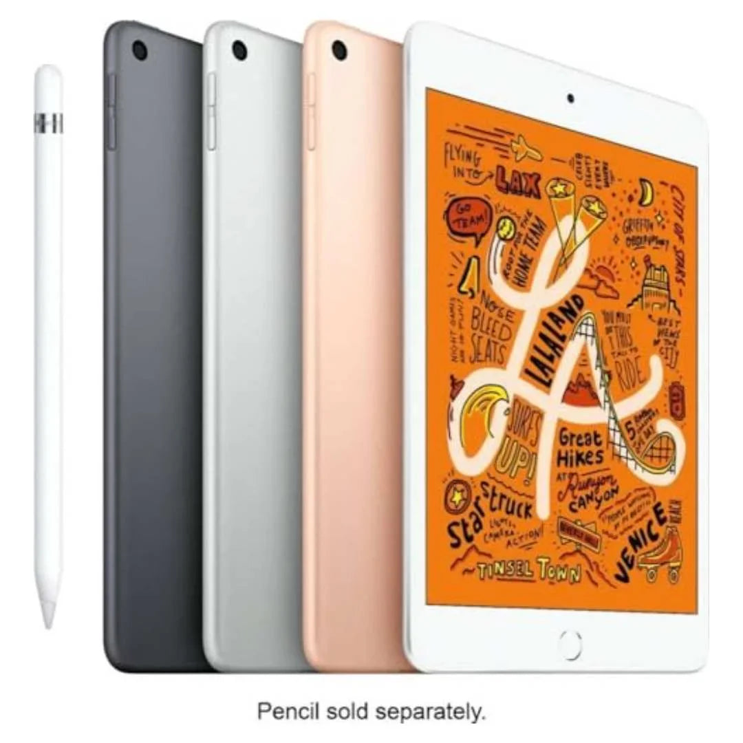 Apple iPad Mini 7.9" 5th Gen (2019) (Wi-Fi) - 64GB - Silver - MUQX2LL/A