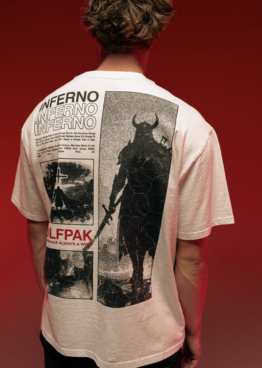 "Into The Abyss" Dante's Inferno Graphic T-Shirt