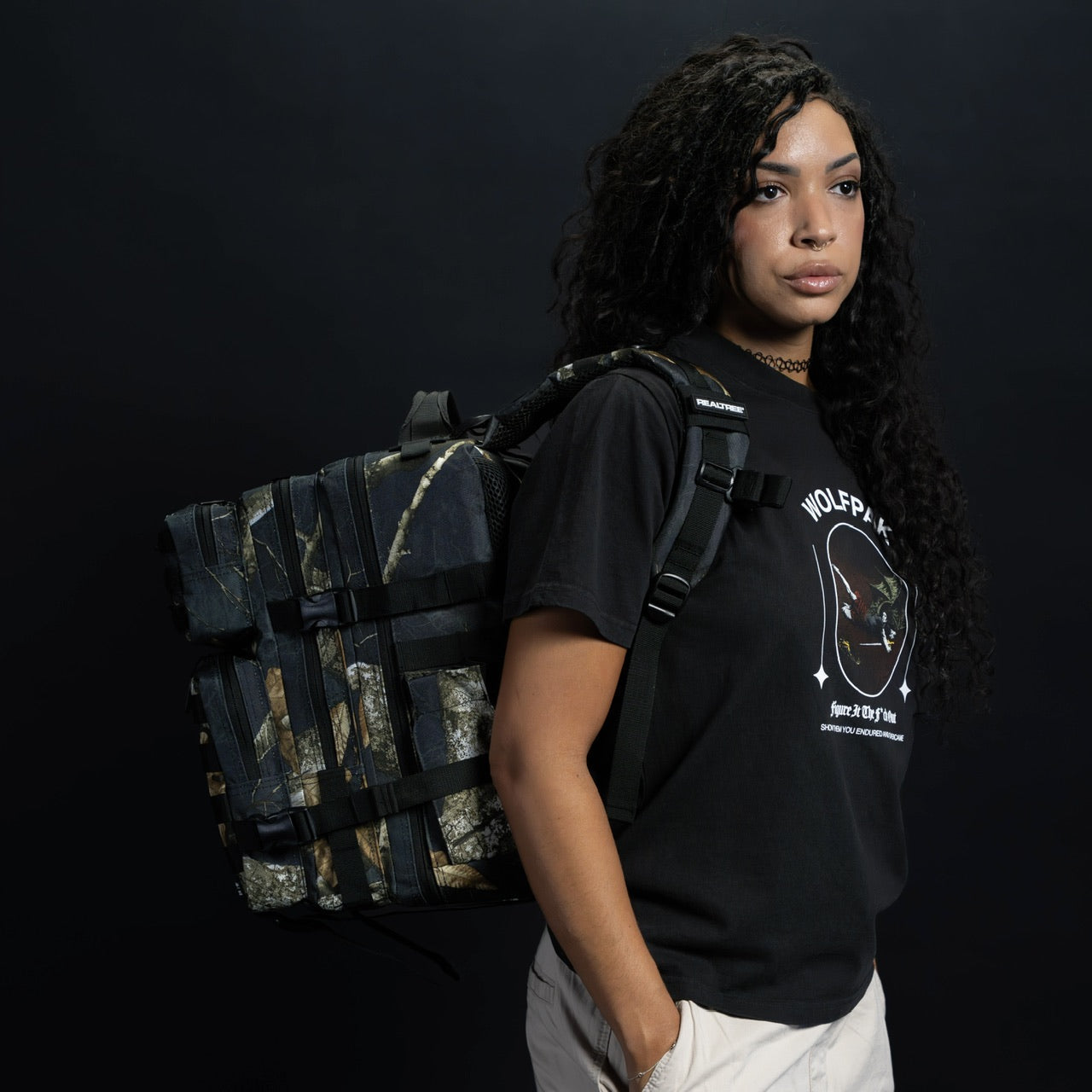 25L Backpack Realtree Edge Black