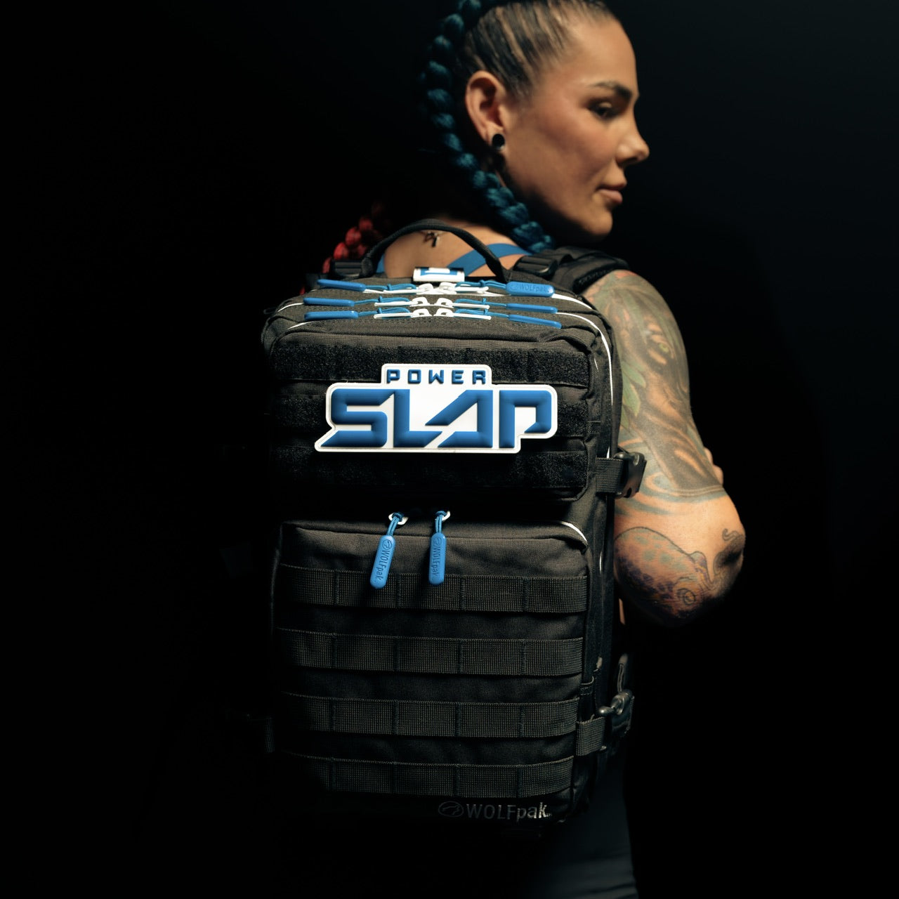 35L Backpack Power Slap Black