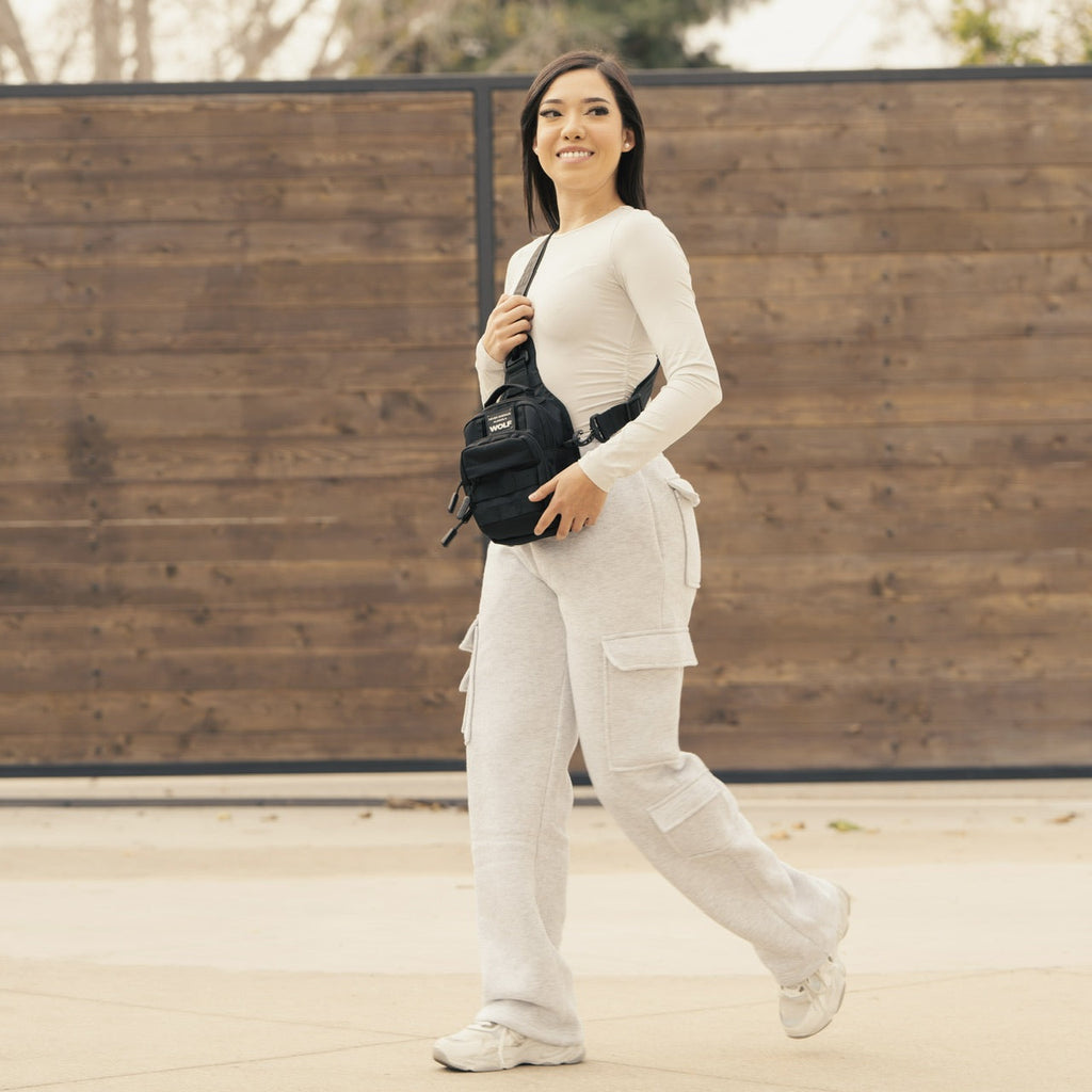 4L Mini Tactical Sling Bag Alpha Black