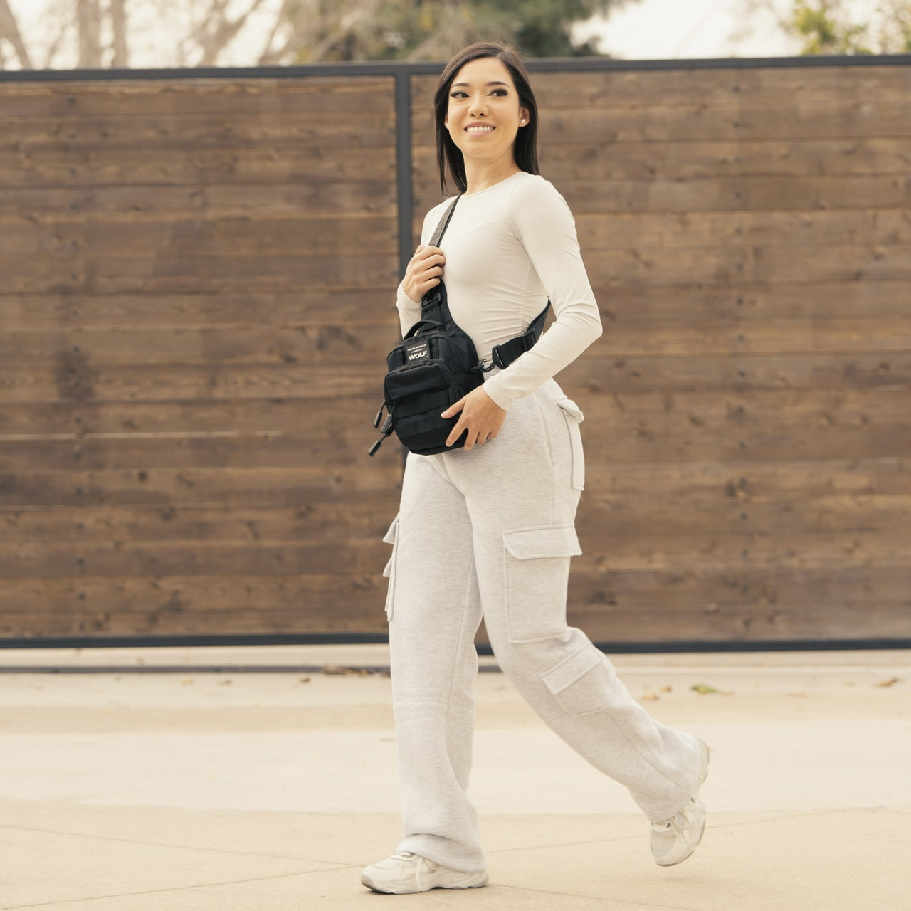 4L Mini Tactical Sling Bag Alpha Black