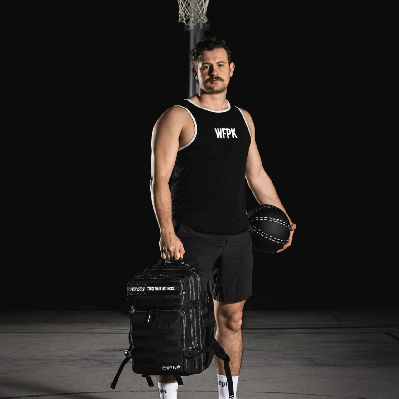 45L Backpack Black Phantom