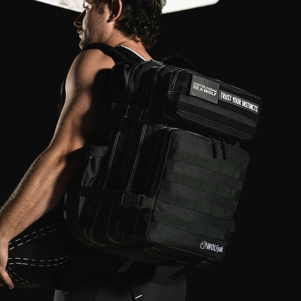 45L Backpack Black Phantom